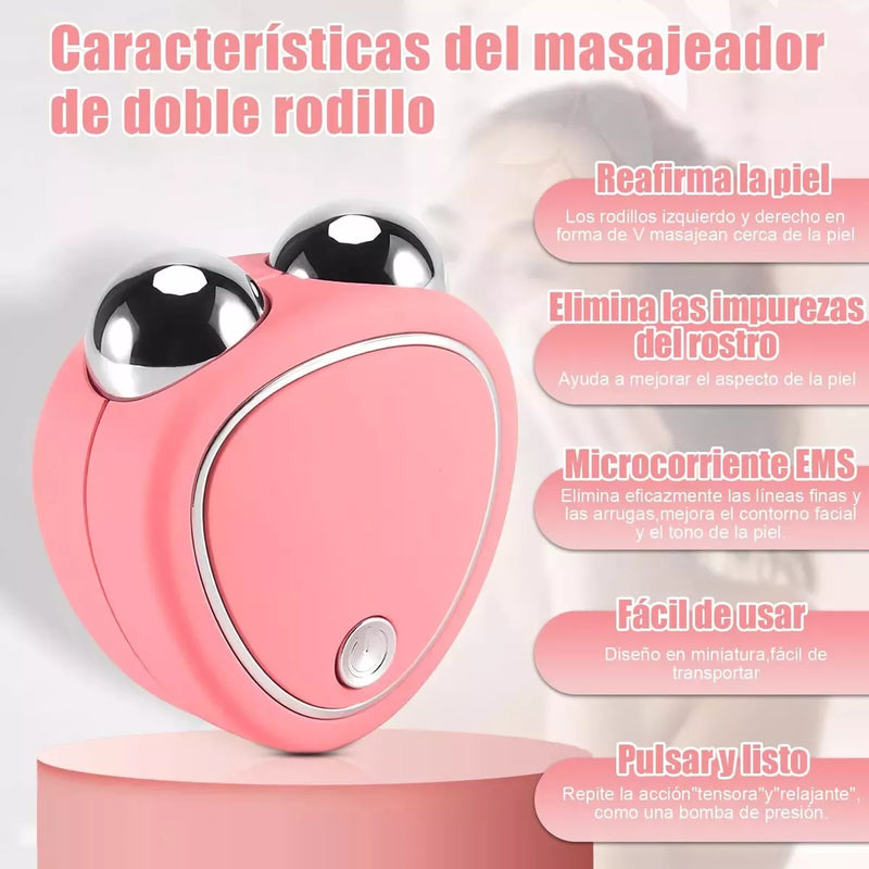 LiftGlow™️ Masajeador facial con microcorriente